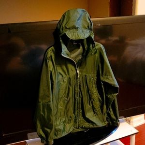VTG HEAD TENNIS WINDBREAKER/UTILITY/HIKING DARK GRERN, LARGE, NWOT